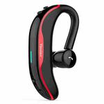 F600 Sports Business Hanging In-ear Bluetooth Headset(Black Red)