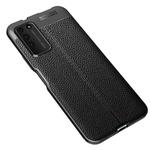 For Huawei Honor X10 Litchi Texture TPU Shockproof Case(Black)