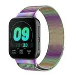 For OPPO Watch 46MM Smart Watch Milanese Stainless Steel Metal Watch Band (Colorful)