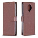 For Xiaomi Redmi K30 Pro Crazy Horse Texture Horizontal Flip Leather Case with Holder & Card Slots & Wallet & Photo Frame(Brown)