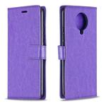 For Xiaomi Redmi K30 Pro Crazy Horse Texture Horizontal Flip Leather Case with Holder & Card Slots & Wallet & Photo Frame(Purple)