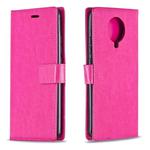 For Xiaomi Redmi K30 Pro Crazy Horse Texture Horizontal Flip Leather Case with Holder & Card Slots & Wallet & Photo Frame(Rose)