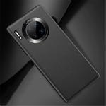 For Huawei Mate 30 Pro Shockproof TPU Soft Edge Skinned Plastic Case(Black)