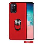 For OPPO A72 / A52 / A92 360 Rotary Multifunctional Stent PC+TPU Case with Magnetic Invisible Holder(Red)