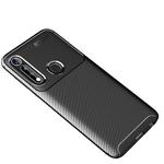 For Motorola Moto G Power Carbon Fiber Texture Shockproof TPU Case(Black)