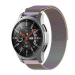 For Honor Magic Watch 2 / Galaxy Active2 22mm Milan Stainless Steel Mesh Watch Band(Colorful)