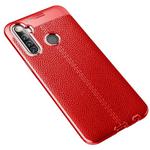 For OPPO Realme 6i Litchi Texture TPU Shockproof Case(Red)