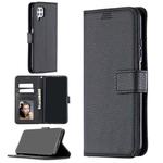 For Huawei P40 Lite  Litchi Texture Horizontal Flip Leather Case with Holder & Card Slots & Wallet & Photo Frame(Black)