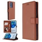 For Samsung Galaxy S20 Ultra Litchi Texture Horizontal Flip Leather Case with Holder & Card Slots & Wallet & Photo Frame(Brown)