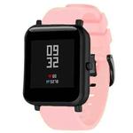 20mm For Huami Amazfit GTS / Samsung Galaxy Watch Active 2 / Gear Sport Silicone Watch Band(Pink)