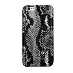 For iPhone 6Plus / 6SPlus Snake Skin Pattern PU+PVC Material Shockproof Mobile Protective Case(Grey)