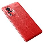 For VIVO X50 Pro Litchi Texture TPU Shockproof Case(Red)