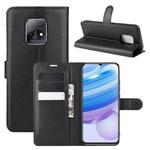 For Xiaomi Redmi 10X Pro 5G/10X 5G Litchi Texture Horizontal Flip Protective Case with Holder & Card Slots & Wallet(Black)