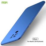For Xiaomi Redmi 10X 4G MOFI Frosted PC Ultra-thin Hard Case(Blue)