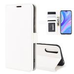 For Huawei Y8p/Enjoy 10s R64 Texture Single Horizontal Flip Protective Case with Holder & Card Slots & Wallet& Photo Frame(White)
