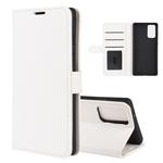 For Samsung Galaxy Note20 R64 Texture Single Horizontal Flip Protective Case with Holder & Card Slots & Wallet& Photo Frame(White)