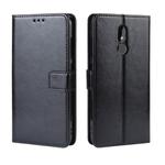 Retro Crazy Horse Texture Horizontal Flip Leather Case for Nokia 3.2, with Holder & Card Slots & Photo Frame(Black)