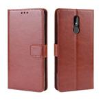 Retro Crazy Horse Texture Horizontal Flip Leather Case for Nokia 3.2, with Holder & Card Slots & Photo Frame(Brown)