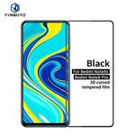 For Xiaomi RedMi Note9S/Note9Pro PINWUYO 9H 3D Curved Full Screen Explosion-proof Tempered Glass Film(Black)