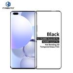 For Huawei Honor 30 Pro / nova 7 Pro PINWUYO 9H 3D Hot Bending Tempered Glass Film(Black)