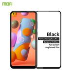 For Samsung Galaxy A11 / M11(EU) MOFI 9H 2.5D Full Screen Tempered Glass Film(Black)