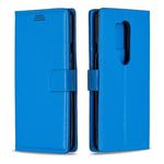 For OnePlus 8 Pro Litchi Texture Horizontal Flip Leather Case with Holder & Card Slots & Wallet & Photo Frame(Blue)