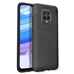 For Xiaomi Redmi 10X Pro 5G Litchi Texture TPU Shockproof Case(Black)