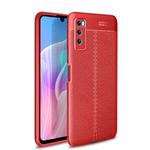 For Huawei Enjoy Z 5G Litchi Texture TPU Shockproof Case(Red)