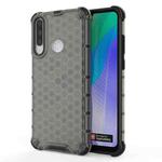 For Huawei Y6P  Shockproof Honeycomb PC + TPU Case(Grey)