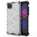 For Huawei Y5P Shockproof Honeycomb PC + TPU Case(White)