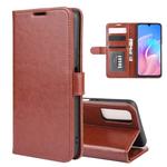For Huawei Enjoy Z 5G R64 Texture Single Horizontal Flip Protective Case with Holder & Card Slots & Wallet& Photo Frame(Brown)