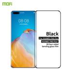 For Huawei P40 Pro / P40 Pro+ MOFI 9H 3D Explosion Proof Thermal Bending Full Screen Covered Tempered Glass Film(Black)