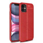 For iPhone 12 mini  Litchi Texture TPU Shockproof Case(Red)