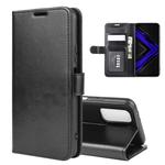 For Huawei Honor Play4 Pro / Honor V30 R64 Texture Single Horizontal Flip Protective Case with Holder & Card Slots & Wallet& Photo Frame(Black)