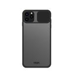 For iPhone 11 Pro Max MOFI Xing Dun Series Translucent Frosted PC + TPU Privacy Anti-glare Shockproof All-inclusive Protective Case(Black)