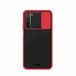 For Huawei nova 7 SE MOFI Xing Dun Series PC + TPU Anti-peep Waterproof And Anti-drop All-inclusive Protective Shell, Translucent Frosted(Red)