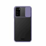 For Huawei HonorV30 MOFI Xing Dun Series PC + TPU Anti-peep Waterproof And Anti-drop All-inclusive Protective Shell, Translucent Frosted(Purple)