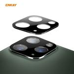 For iPhone 11 Pro / 11 Pro Max Hat-Prince ENKAY Rear Camera Lens Film Aluminium Alloy+PMMA Full Coverage Protector(Black)