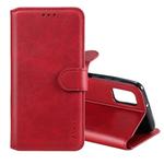 For Samsung Galaxy A31 ENKAY Hat-Prince Horizontal Flip Leather Case with Holder & Card Slots & Wallet(Red)