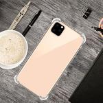 For iPhone 12 Pro Max Four-Corner Anti-Drop Ultra-Thin Transparent TPU Phone Case(Transparent)