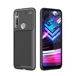 For Motorola MOTO G Fast Carbon Fiber Texture Shockproof TPU Case(Black)