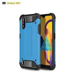For Samsung Galaxy M01 Magic Armor TPU + PC Combination Case(Blue)