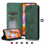 For Samsung Galaxy A11 (US) Retro Skin Feel Business Magnetic Horizontal Flip Leather Case(Army Green)