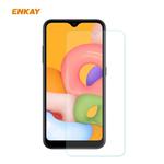 For Samsung Galaxy A01 ENKAY Hat-Prince 0.26mm 9H 2.5D Curved Edge Tempered Glass Film