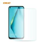 For Huawei P40 Lite 10 PCS ENKAY Hat-Prince 0.26mm 9H 2.5D Curved Edge Tempered Glass Film