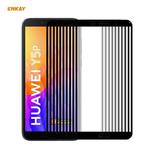 For Huawei Y5p 10 PCS ENKAY Hat-Prince Full Glue 0.26mm 9H 2.5D Tempered Glass Full Coverage Film