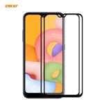 For Samsung Galaxy A01 2 PCS ENKAY Hat-Prince Full Glue 0.26mm 9H 2.5D Tempered Glass Full Coverage Film