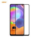 For Samsung Galaxy A31 ENKAY Hat-Prince Full Glue 0.26mm 9H 2.5D Tempered Glass Full Coverage Film
