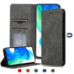 For Redmi K30 Pro / K30 Pro Zoom / Poco F2 Pro Retro Skin Feel Business Magnetic Horizontal Flip Leather Case(Dark Grey)