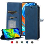 For Redmi Note 9 Pro / Note 9S / Note 9 Pro Max Retro Skin Feel Business Magnetic Horizontal Flip Leather Case(Navy Blue)
